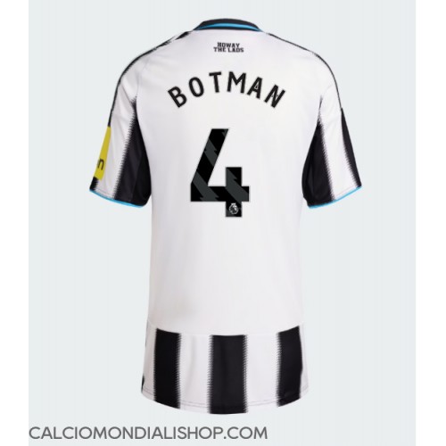 Maglie da calcio Newcastle United Sven Botman #4 Prima Maglia Femminile 2025-26 Manica Corta